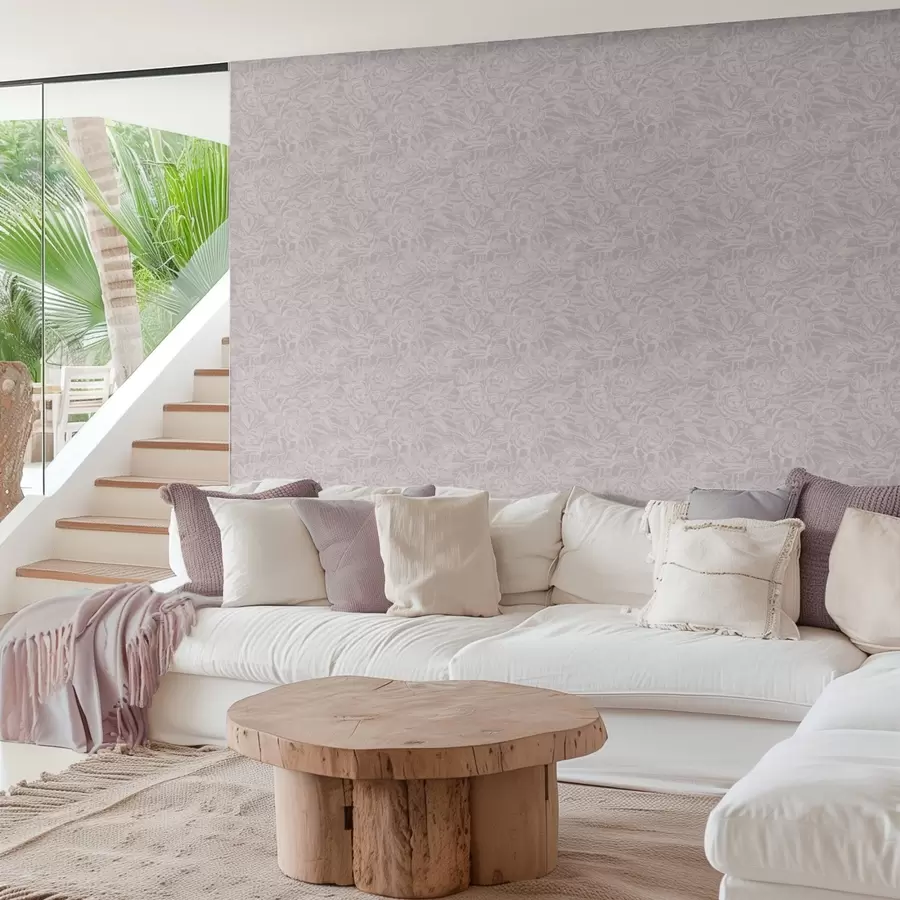 Fototapet Vyryté růže na světle šedém podkladu a00841v1