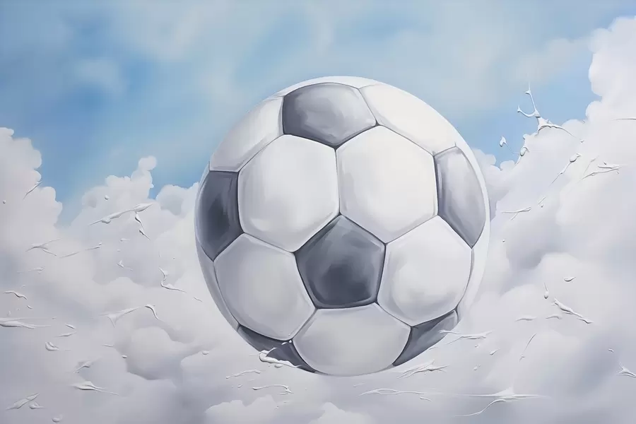 Fototapet Fotbalový míč w04822