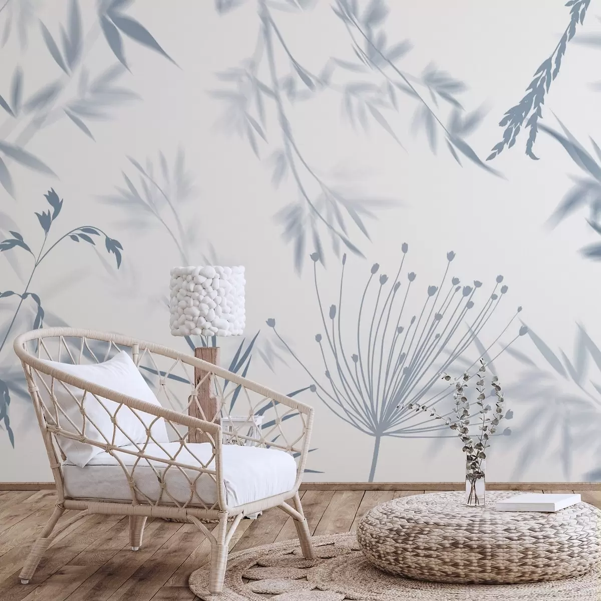 Fototapet Siluety listí w04850v2