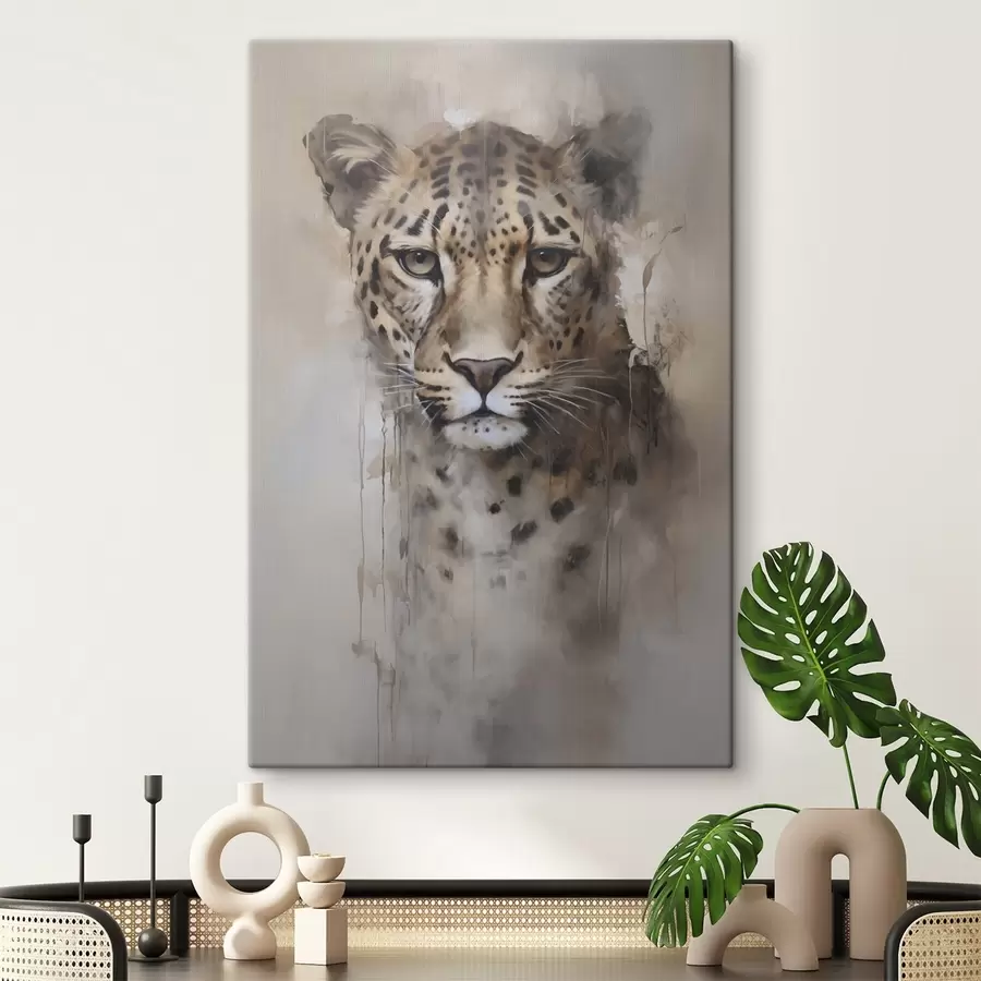 Obraz Malba imitující leoparda Č. s46434