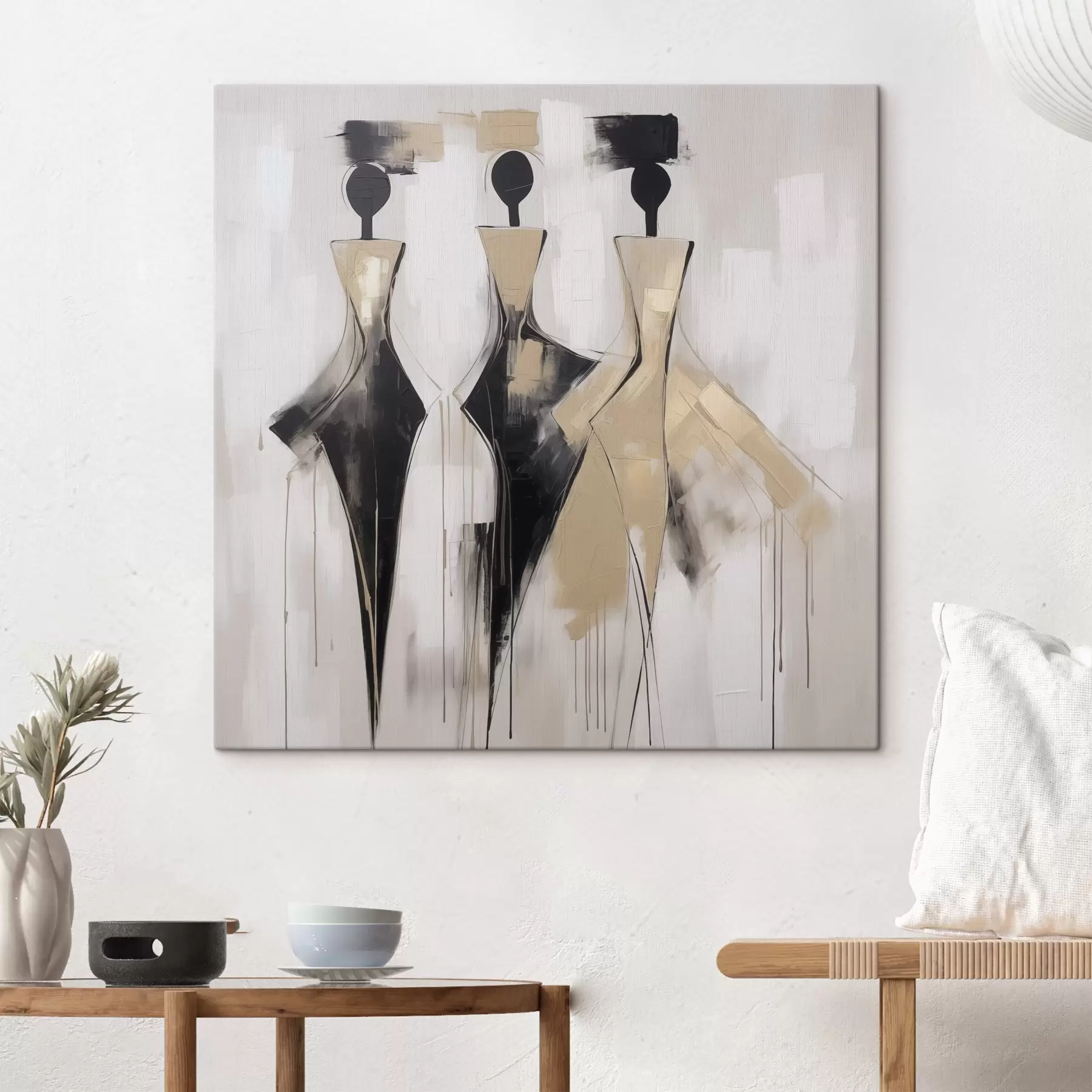 Obraz Abstraktní siluety Č. s46436