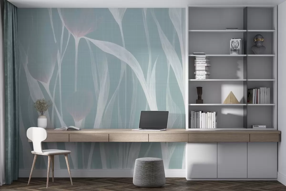 Fototapet Křehké průsvitné tulipány w04831v2