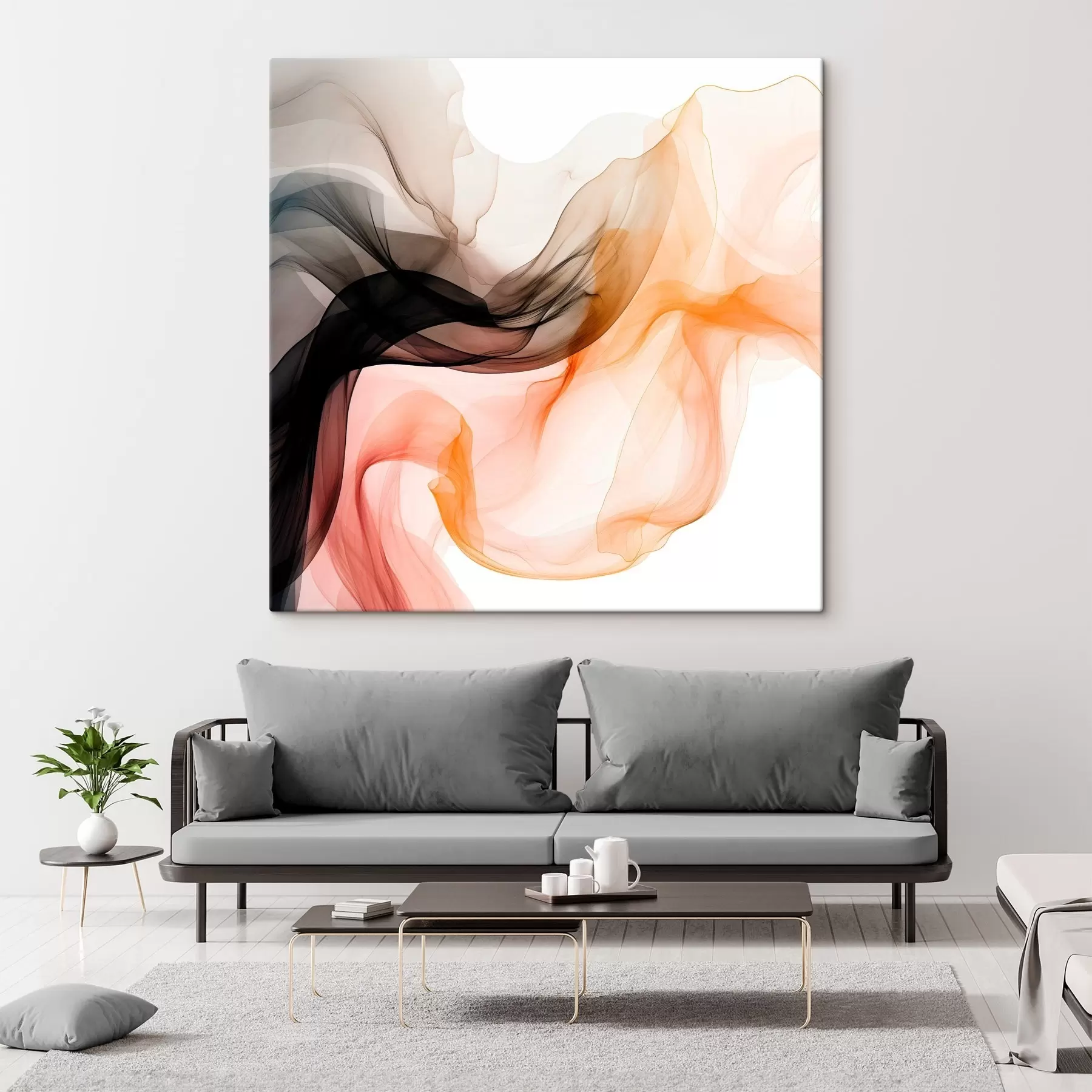 Obraz Proudění vzduchu, transparentní abstrakce Č. s46332