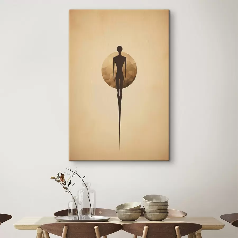 Obraz Abstraktní silueta Č. s46356