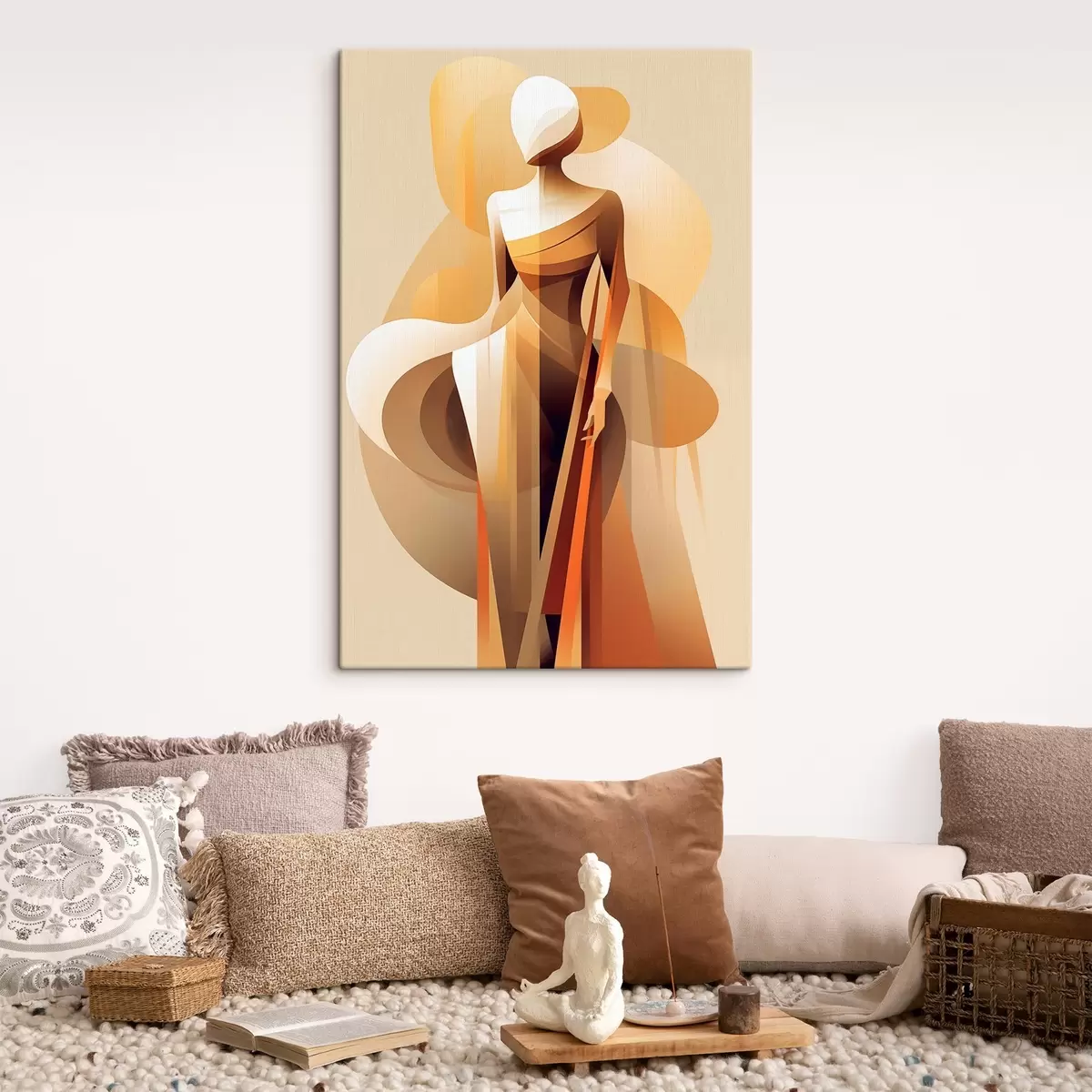 Obraz Abstraktní silueta Č. s46357