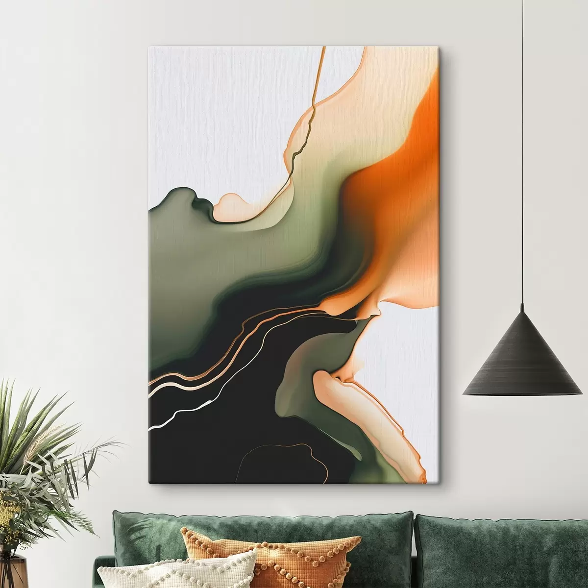 Obraz Abstraktní vlna Č. s46448