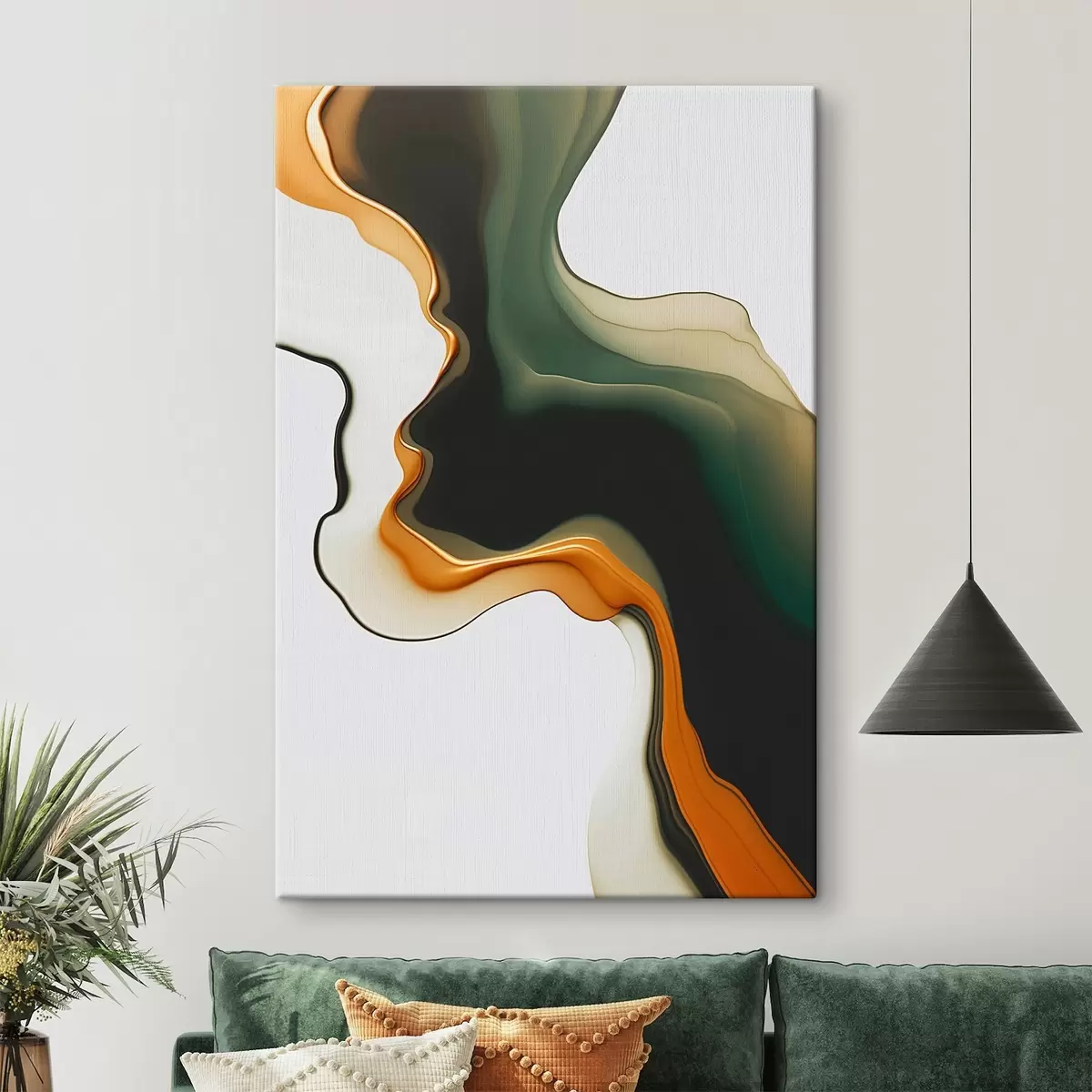 Obraz Abstraktní vlna Č. s46449