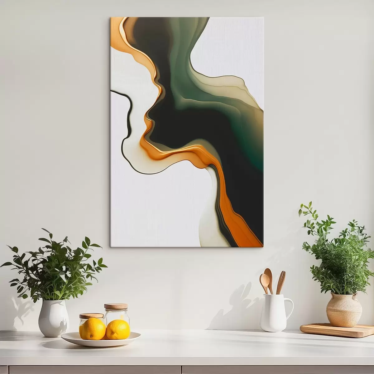 Obraz Abstraktní vlna Č. s46449