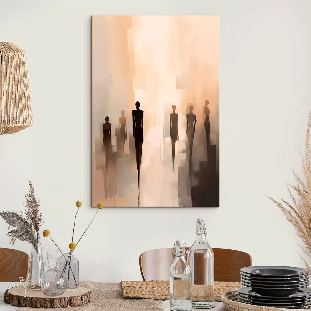 Obraz Abstraktní siluety Č. s46451