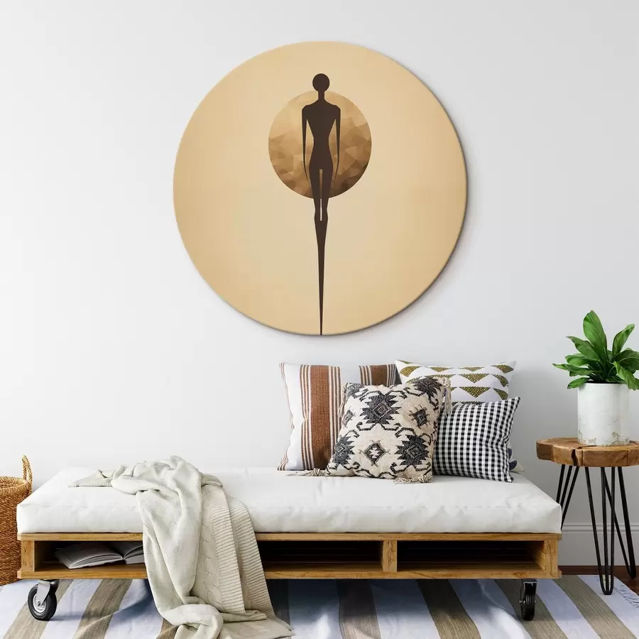 Obraz Abstraktní silueta Č. r46356