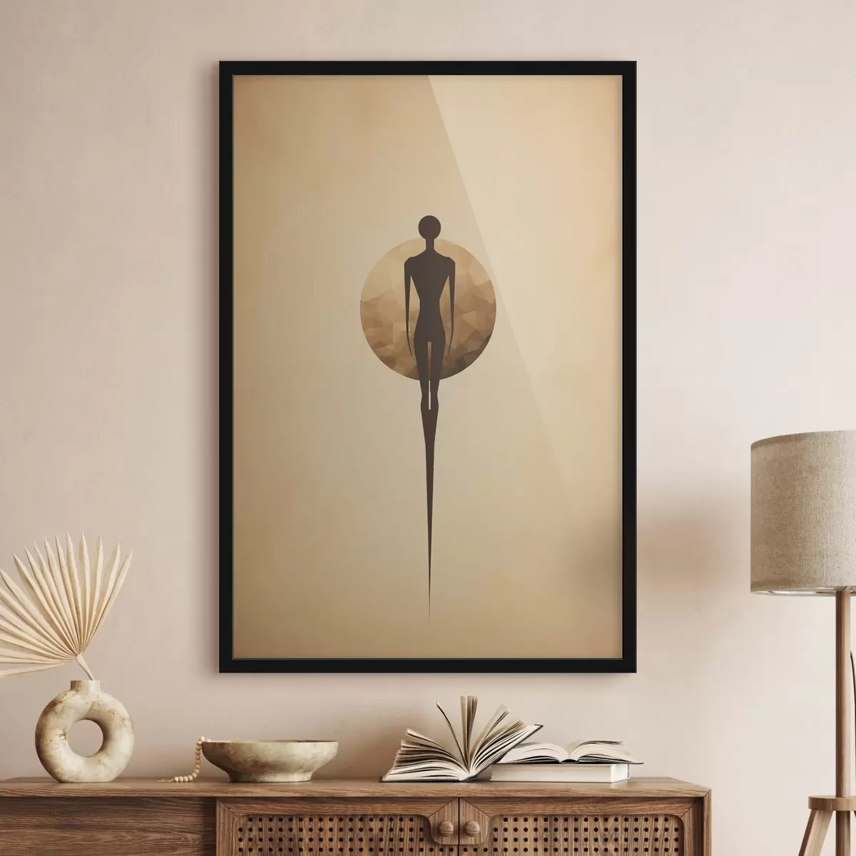 Poster Abstraktní silueta f46356