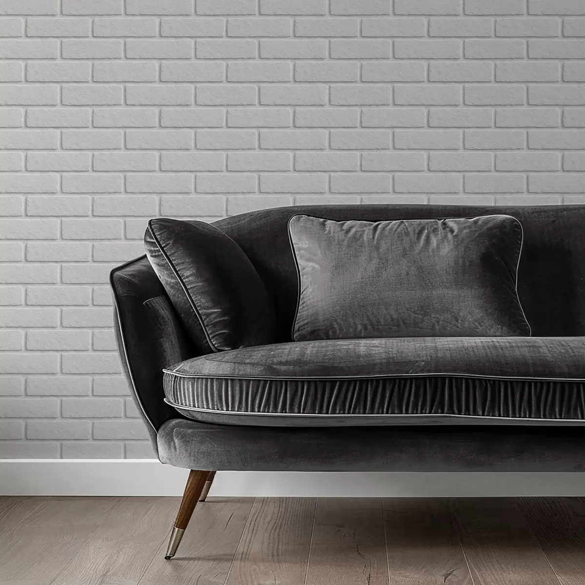 Tapety Bílá cihlová textura, horizontální rozložení a00877