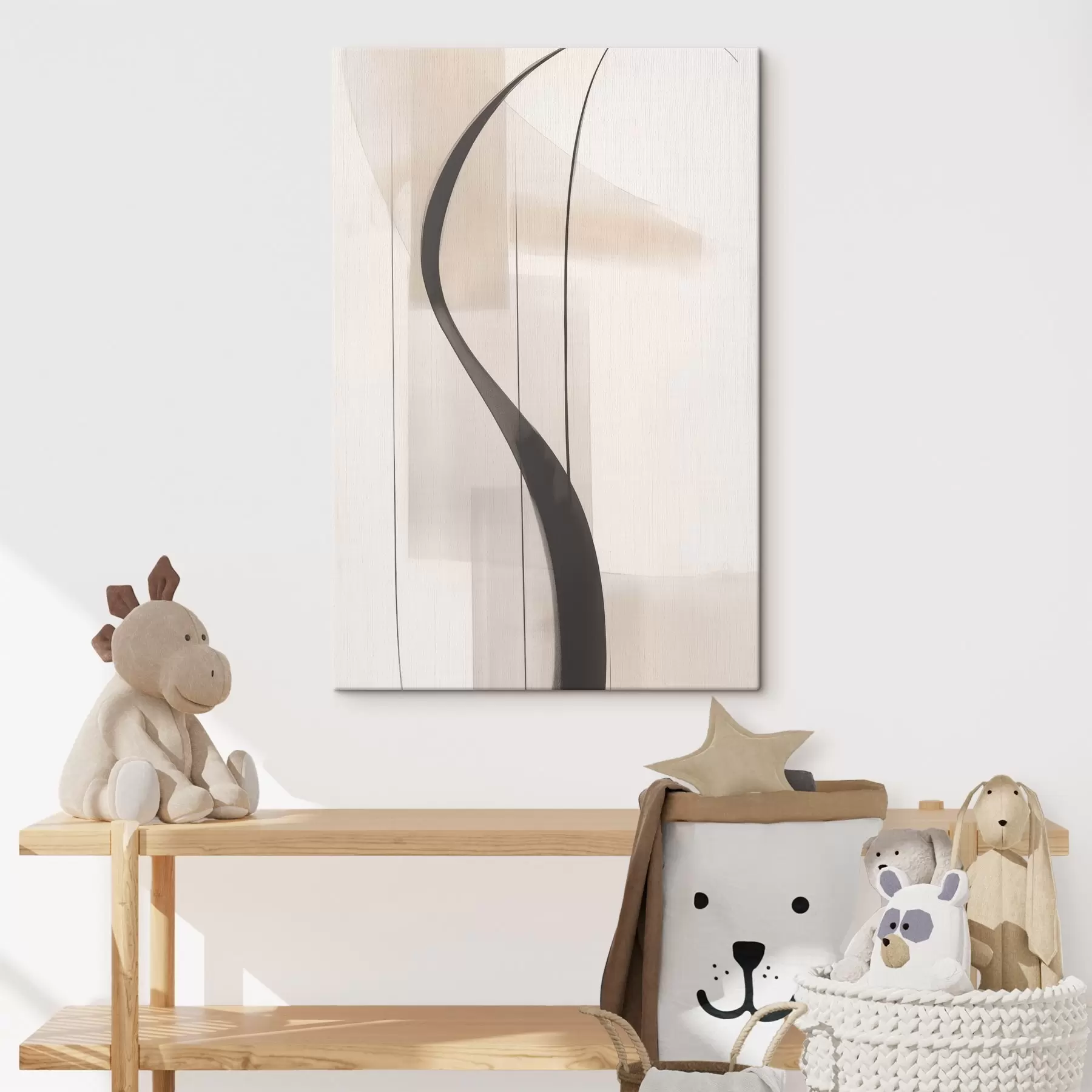 Obraz Elegantní kaligrafie. Abstrakce Č. s46469