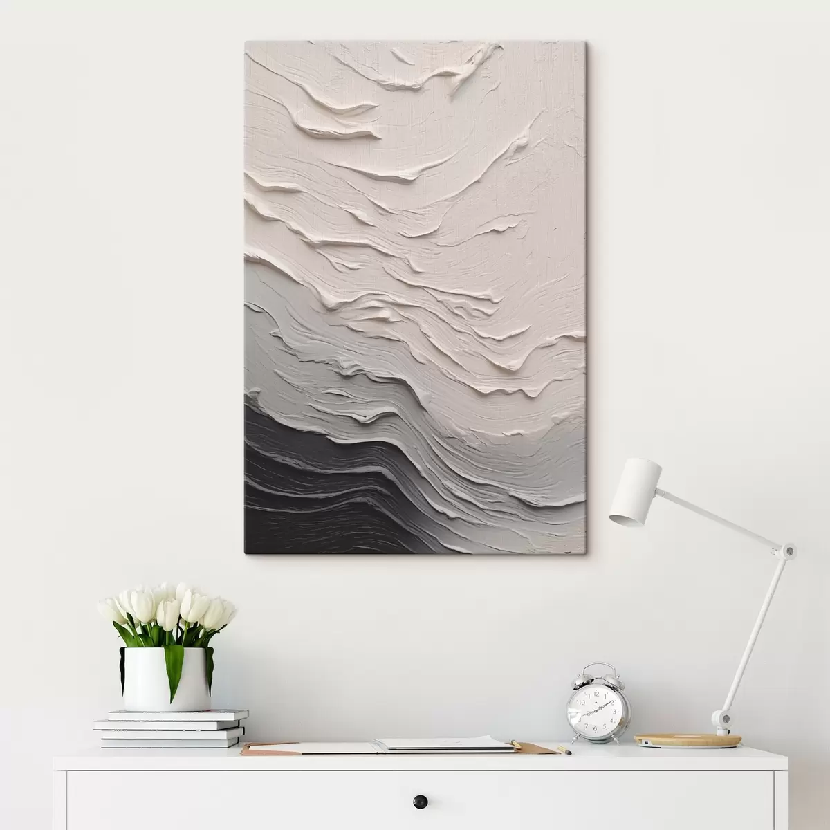 Obraz Vlnitá struktura Č. s46475