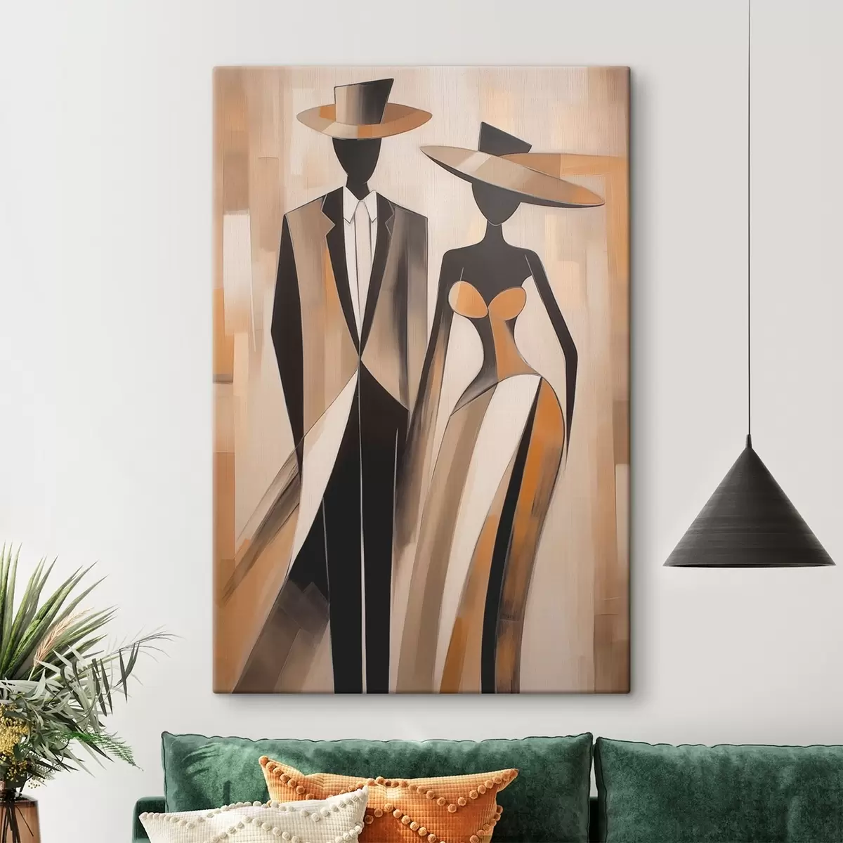 Obraz Siluety páru Č. s46477