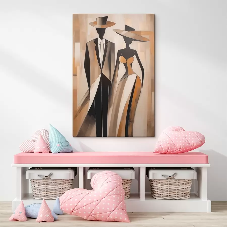 Obraz Siluety páru Č. s46477