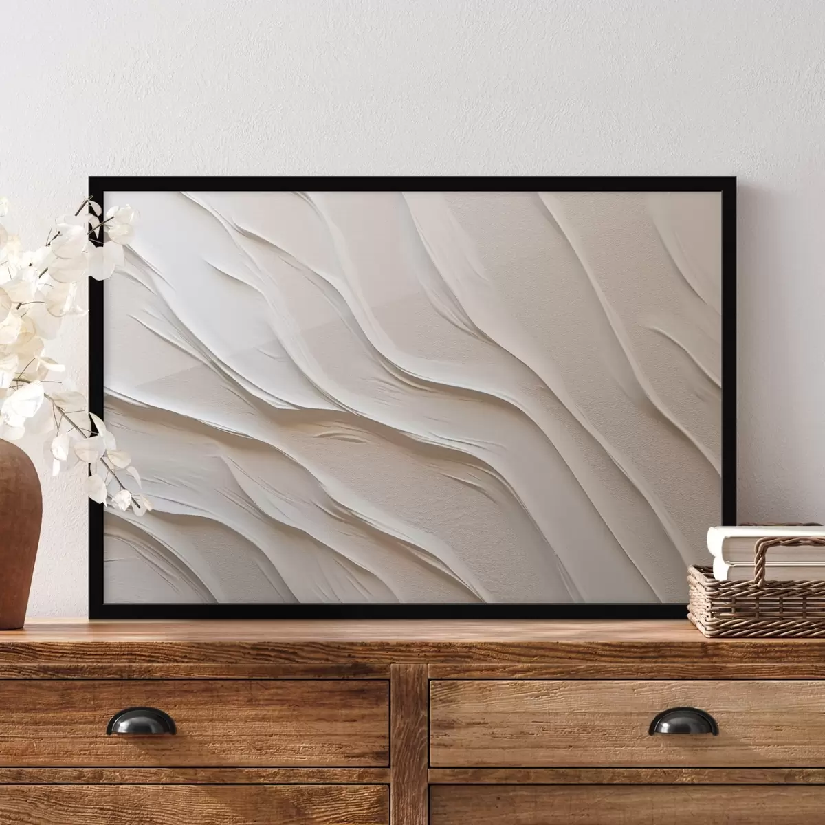 Poster Vlny, abstrakce f46555