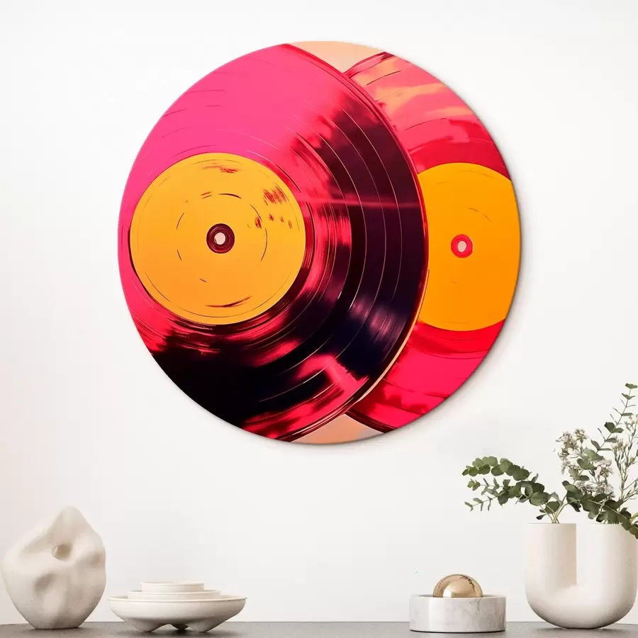 Obraz Barevné vinylové desky Č. r46459