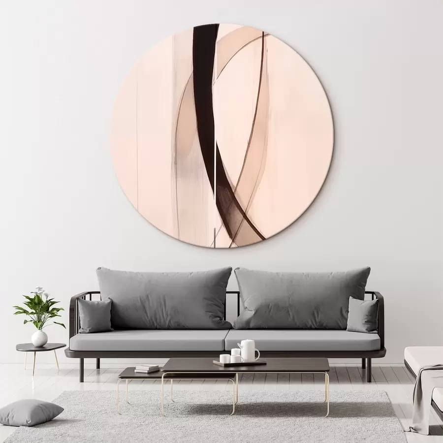 Obraz Elegantní kaligrafie. Abstrakce Č. r46468