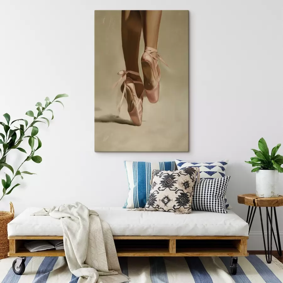 Obraz Růžové baletní piškoty Č. s46597