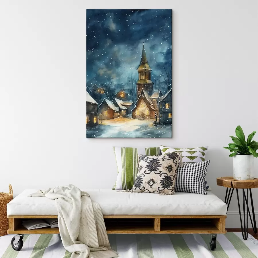 Obraz Zimní ulice Č. s46599