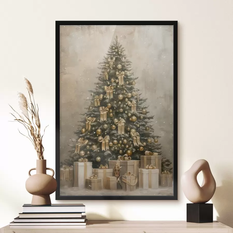 Fototapet Vánoční ráno f46595