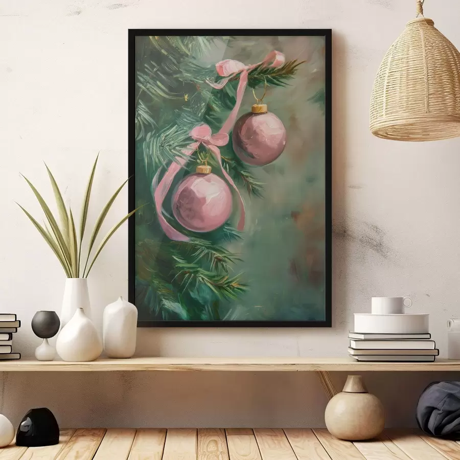 Fototapet Ozdoby na vánoční stromeček f46598