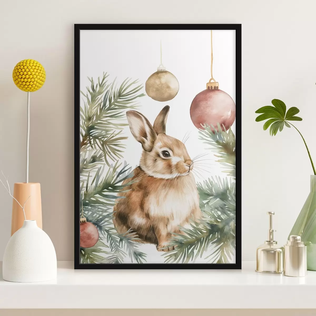 Poster Novoroční zajíček f46603