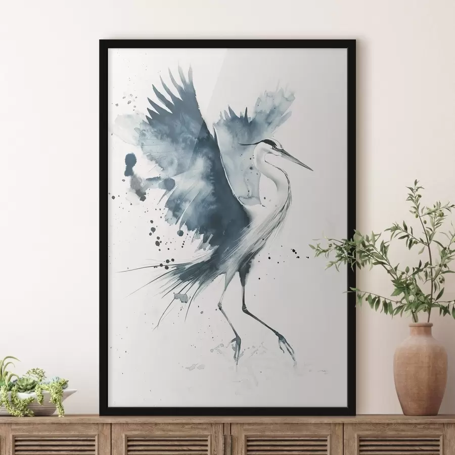 Fototapet Jeřáb f46612