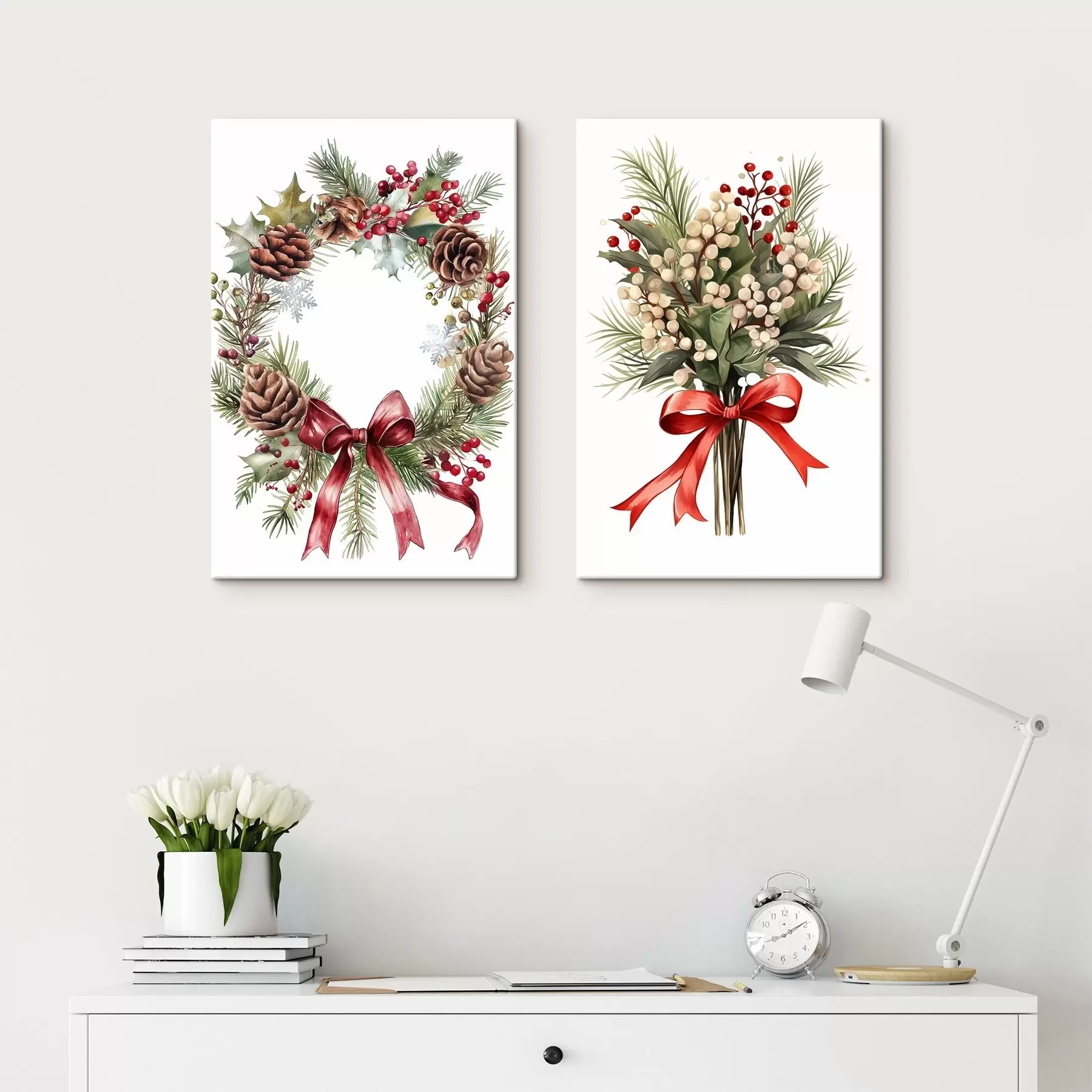 Obraz vánoční ozdoby Č. m00955