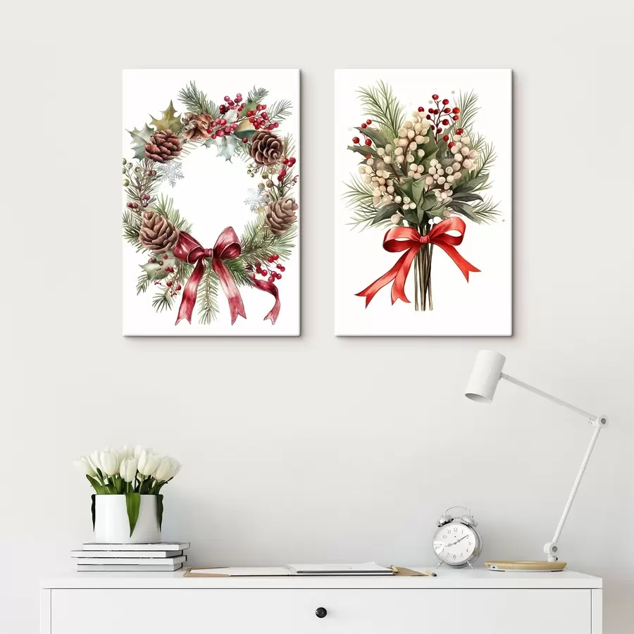 Obraz vánoční ozdoby Č. m00955