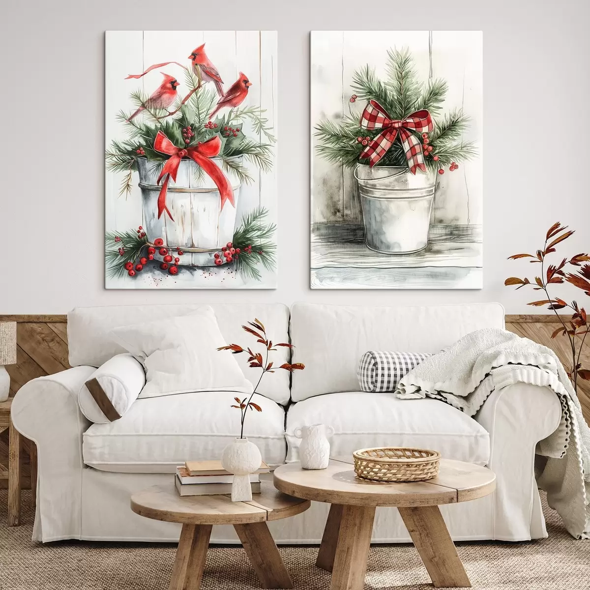 Obraz Vánoční květináče Č. m00959