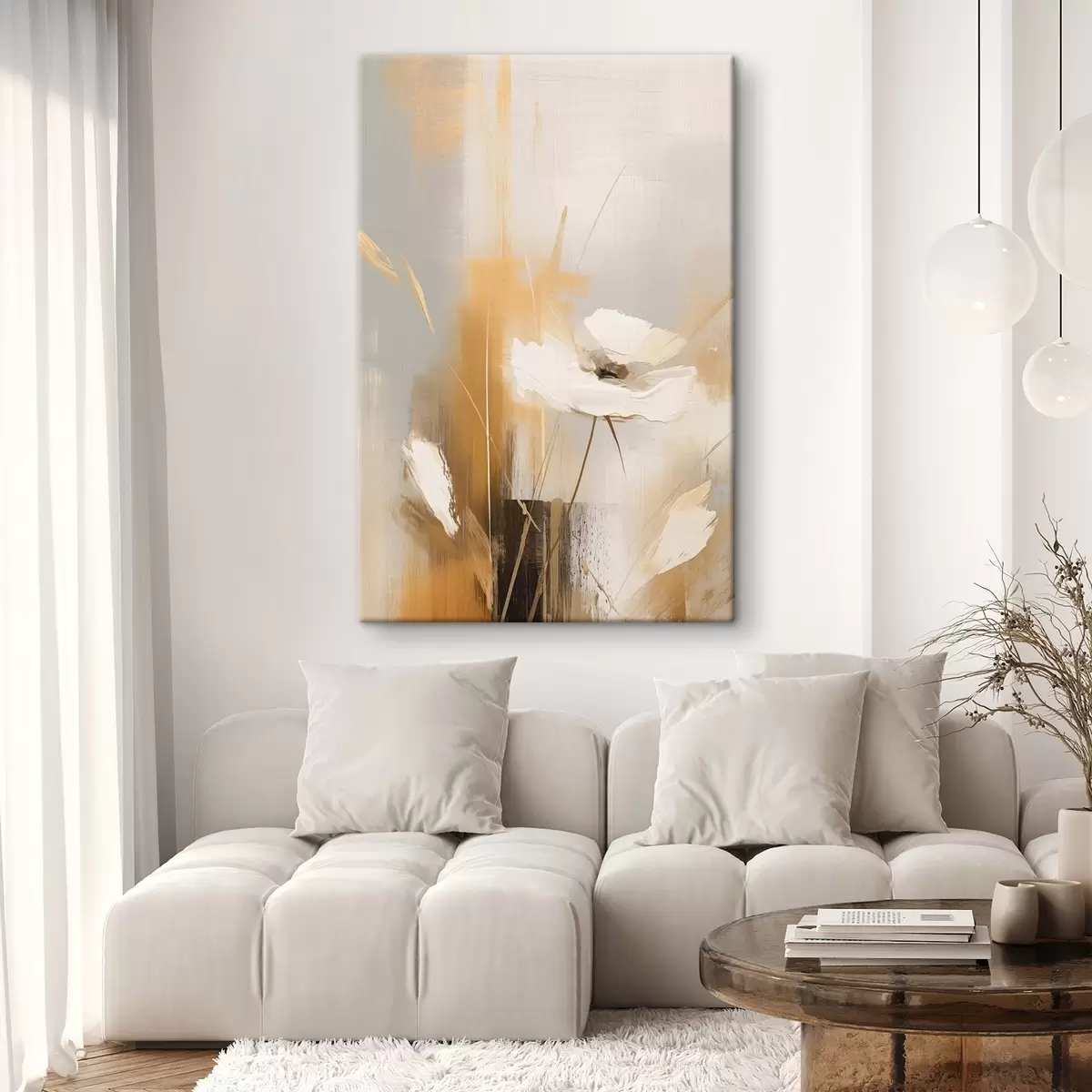 Obraz Abstraktní divoká květina Č. s46453