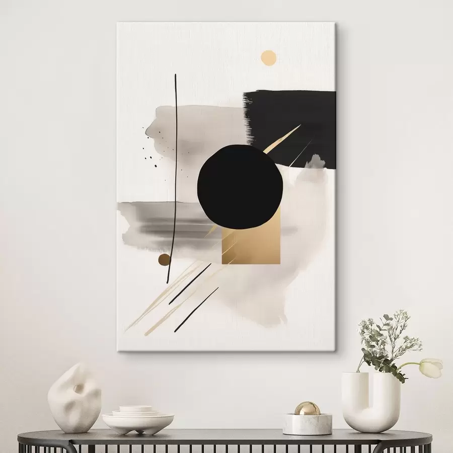 Obraz Abstrakce s tvary Č. s46572