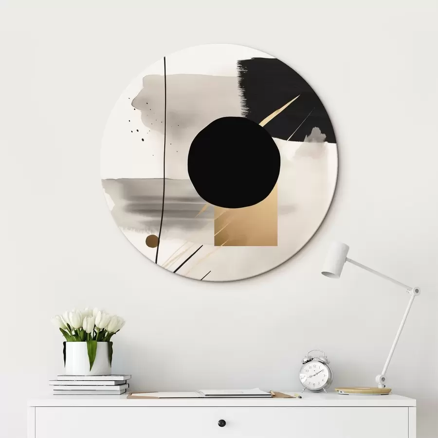 Obraz Abstrakce s tvary Č. r46572