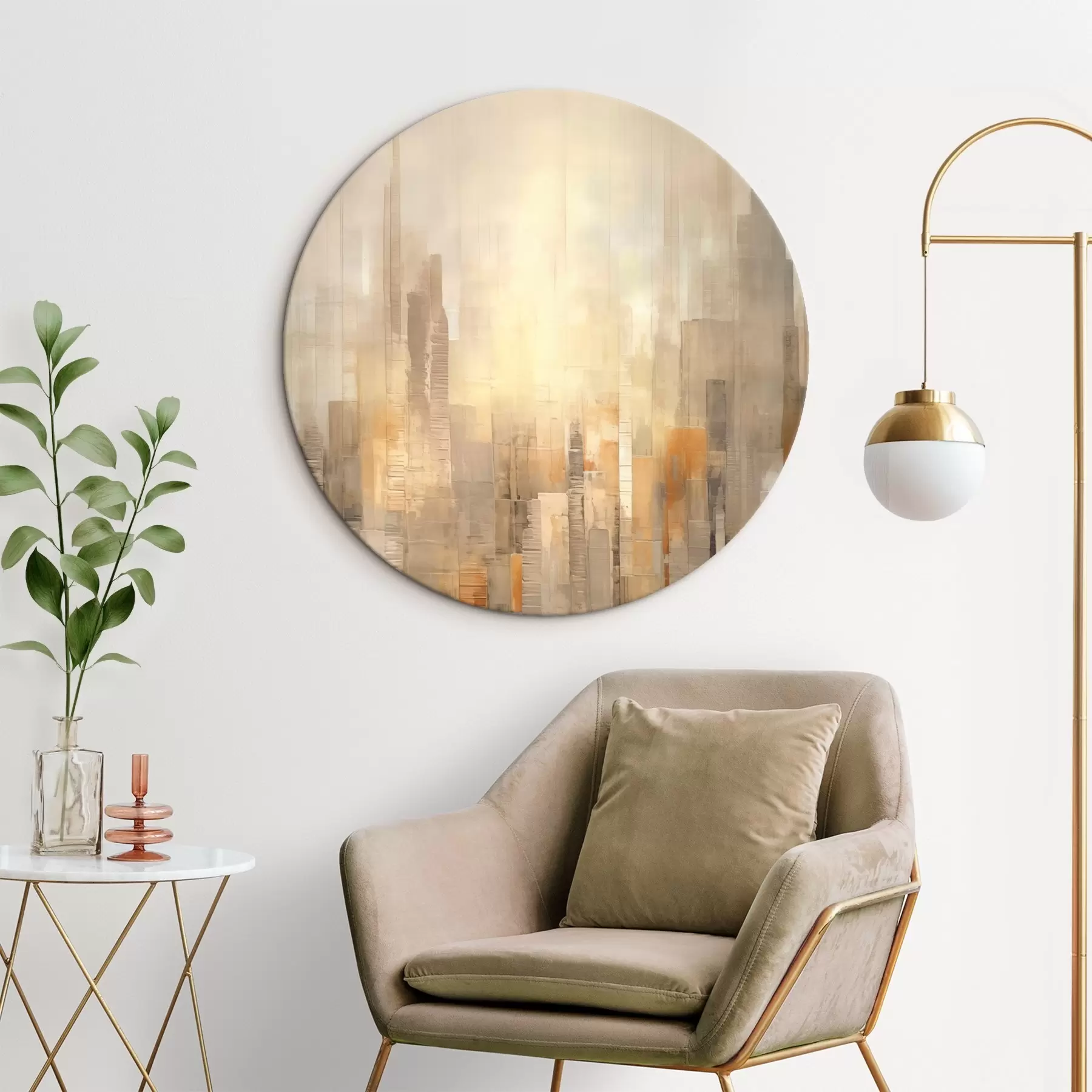 Obraz Abstraktní městská krajina Č. r46580