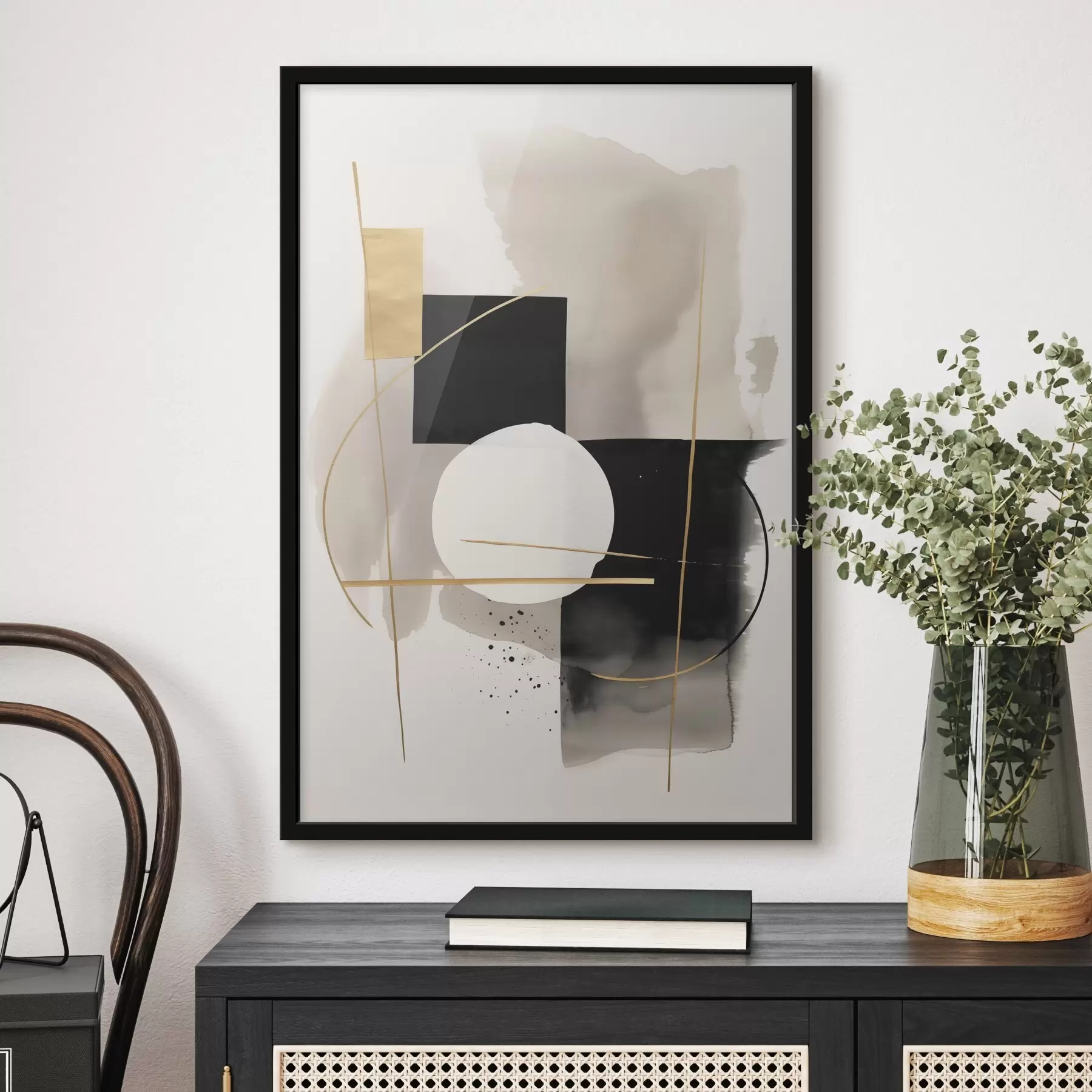 Fototapet Abstrakce s tvary f46573