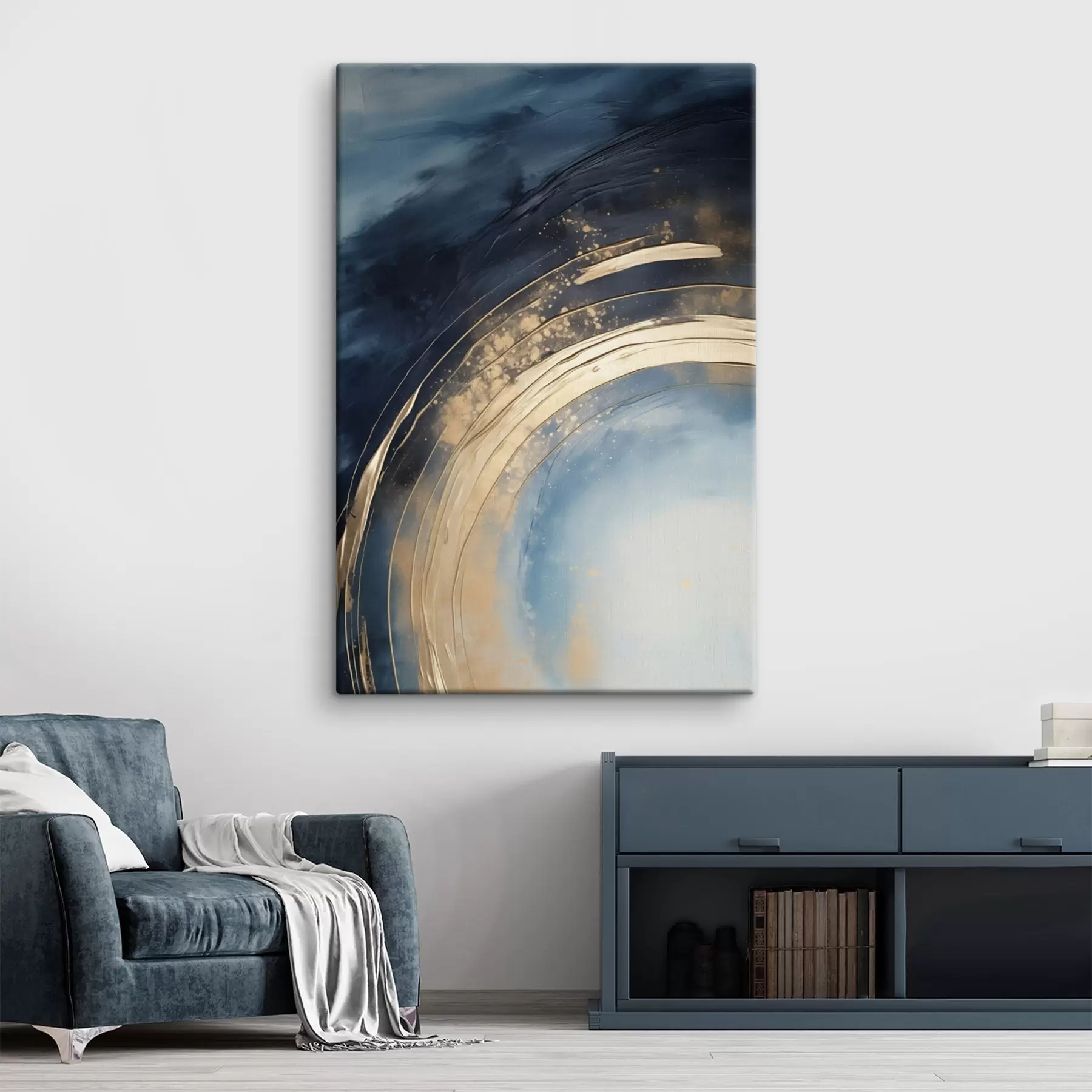 Obraz Rozsáhlý prsten s lehkým středem a skvrnitou glazurou Č. s46488