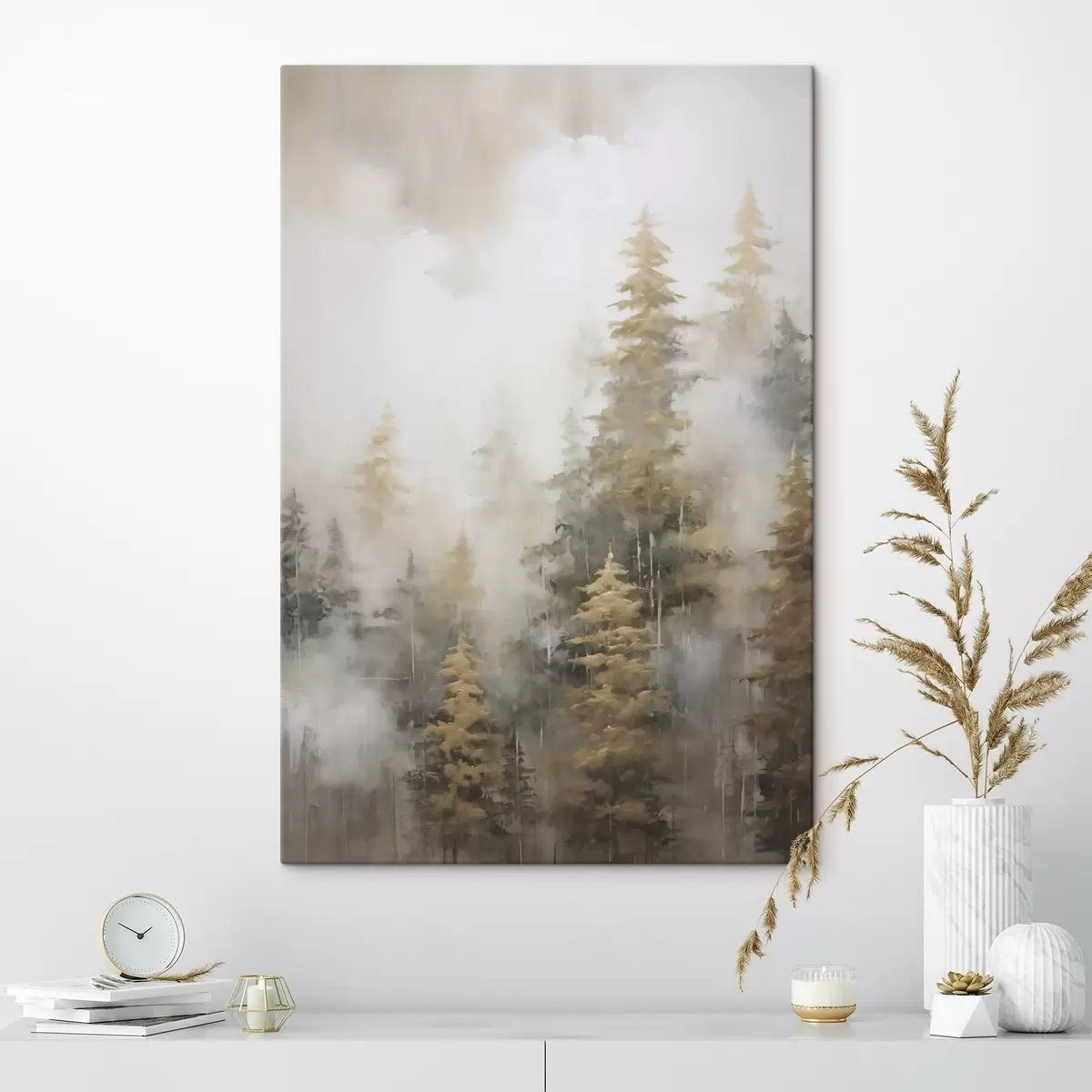 Obraz Lesní imitace malby Č. s46672