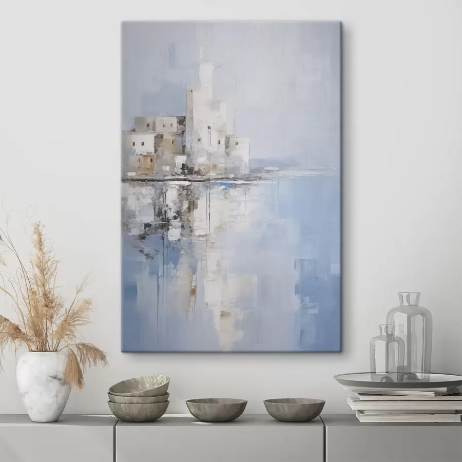 Obraz Abstraktní krajinářská imitace malby Č. s46674