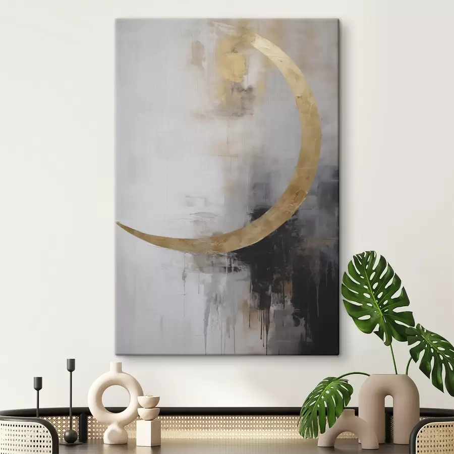 Obraz Abstrakce napodobující malbu Č. s46675