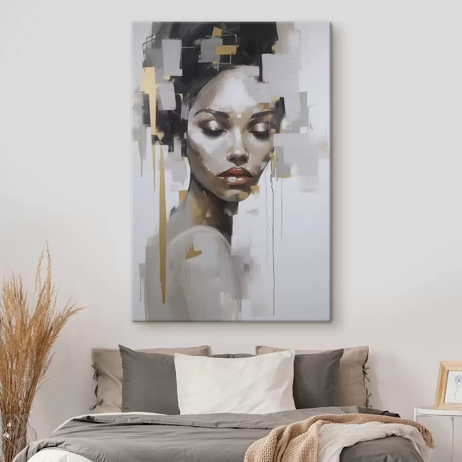 Obraz Abstraktní portrét Č. s46676