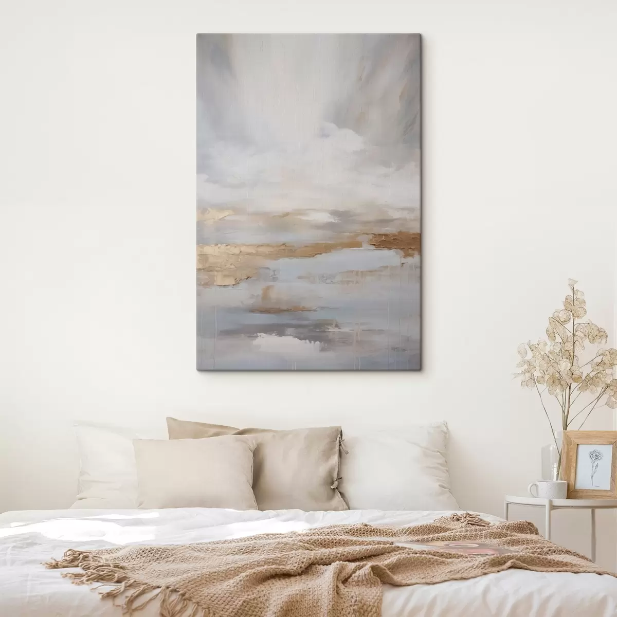 Obraz Abstraktní kompozice napodobující malbu Č. s46678