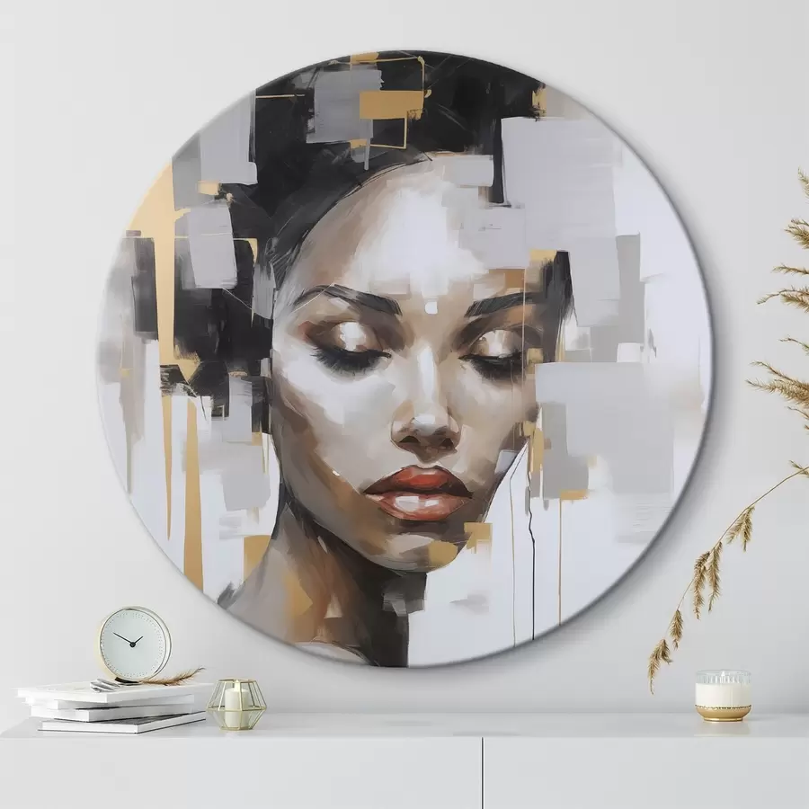 Obraz Abstraktní portrét Č. r46676