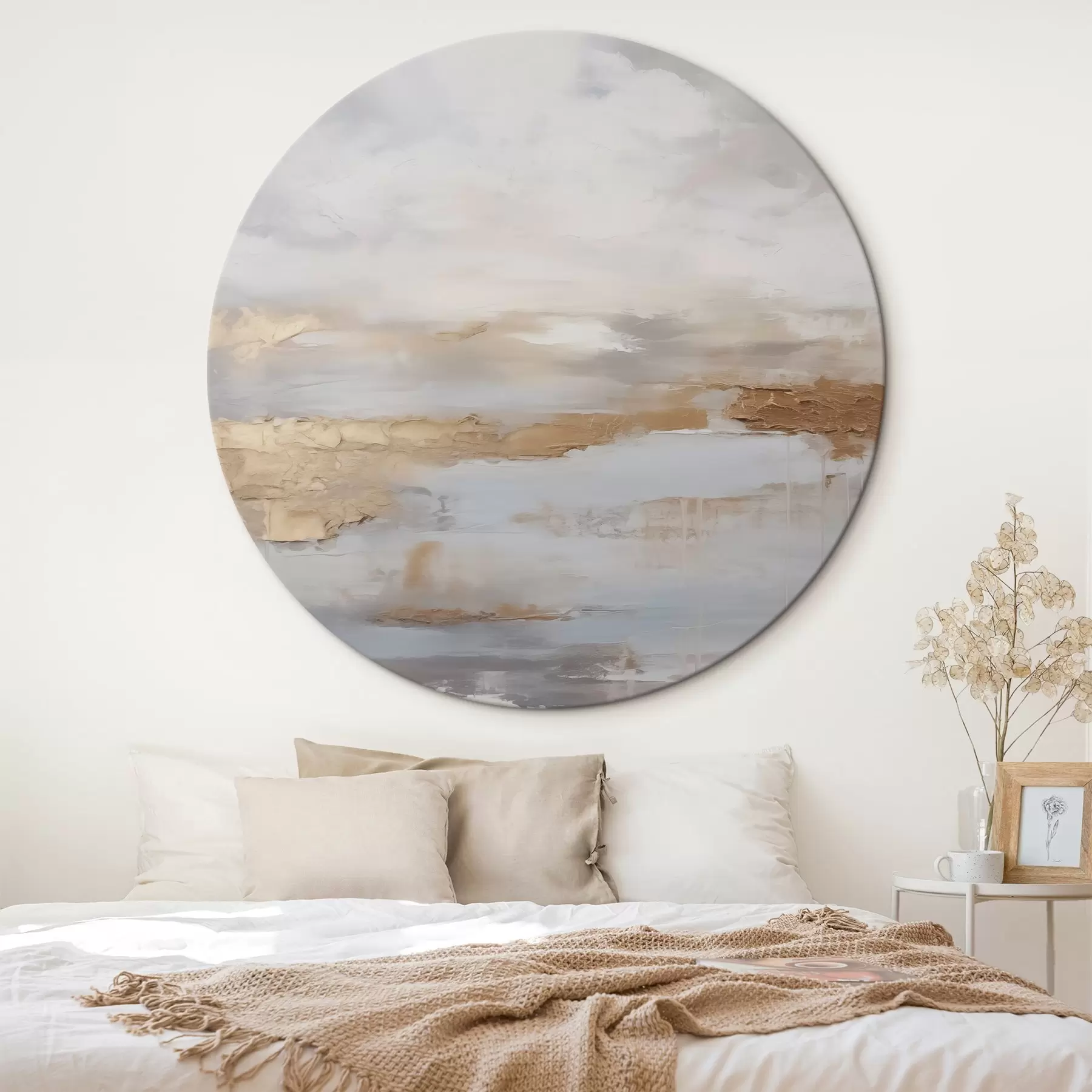 Obraz Abstraktní kompozice napodobující malbu Č. r46678