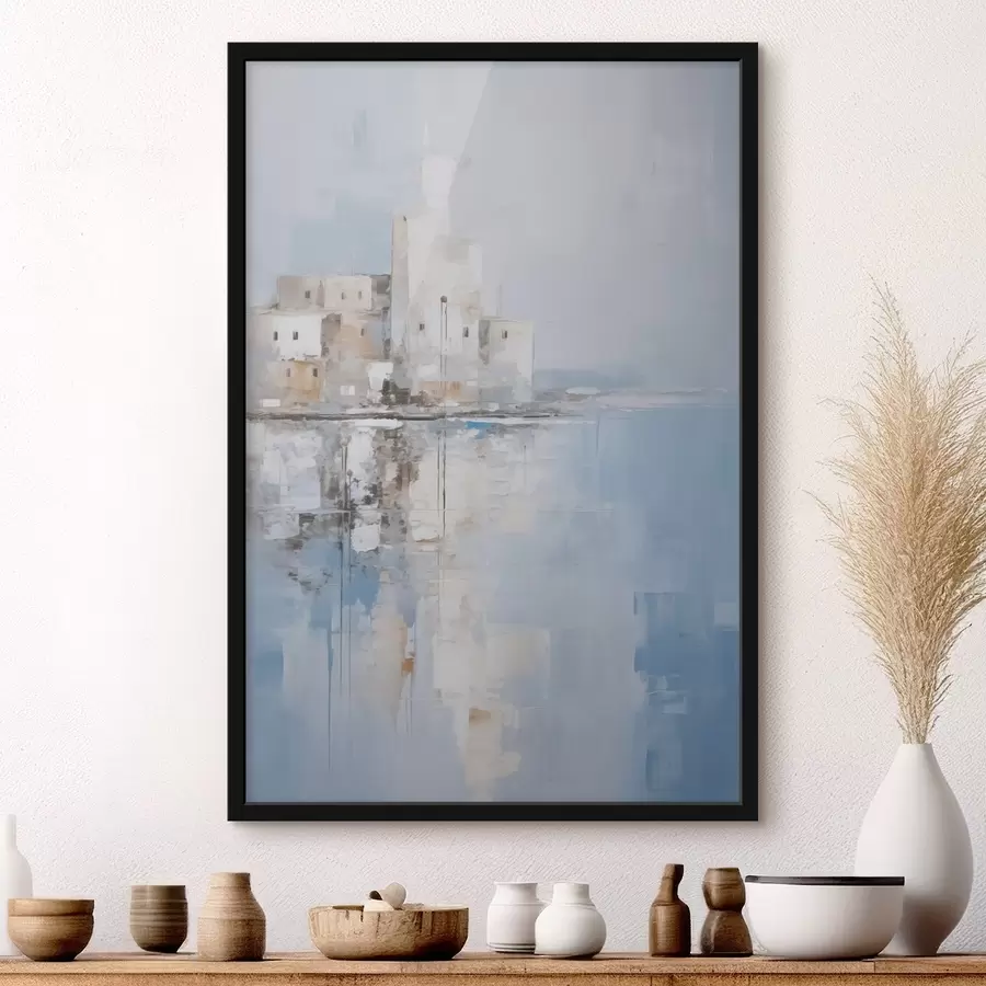 Fototapet Abstraktní krajinářská imitace malby f46674