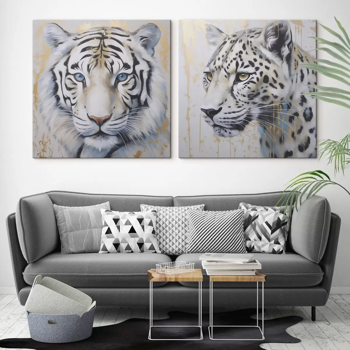 Obraz Tygr a leopard Č. m00995