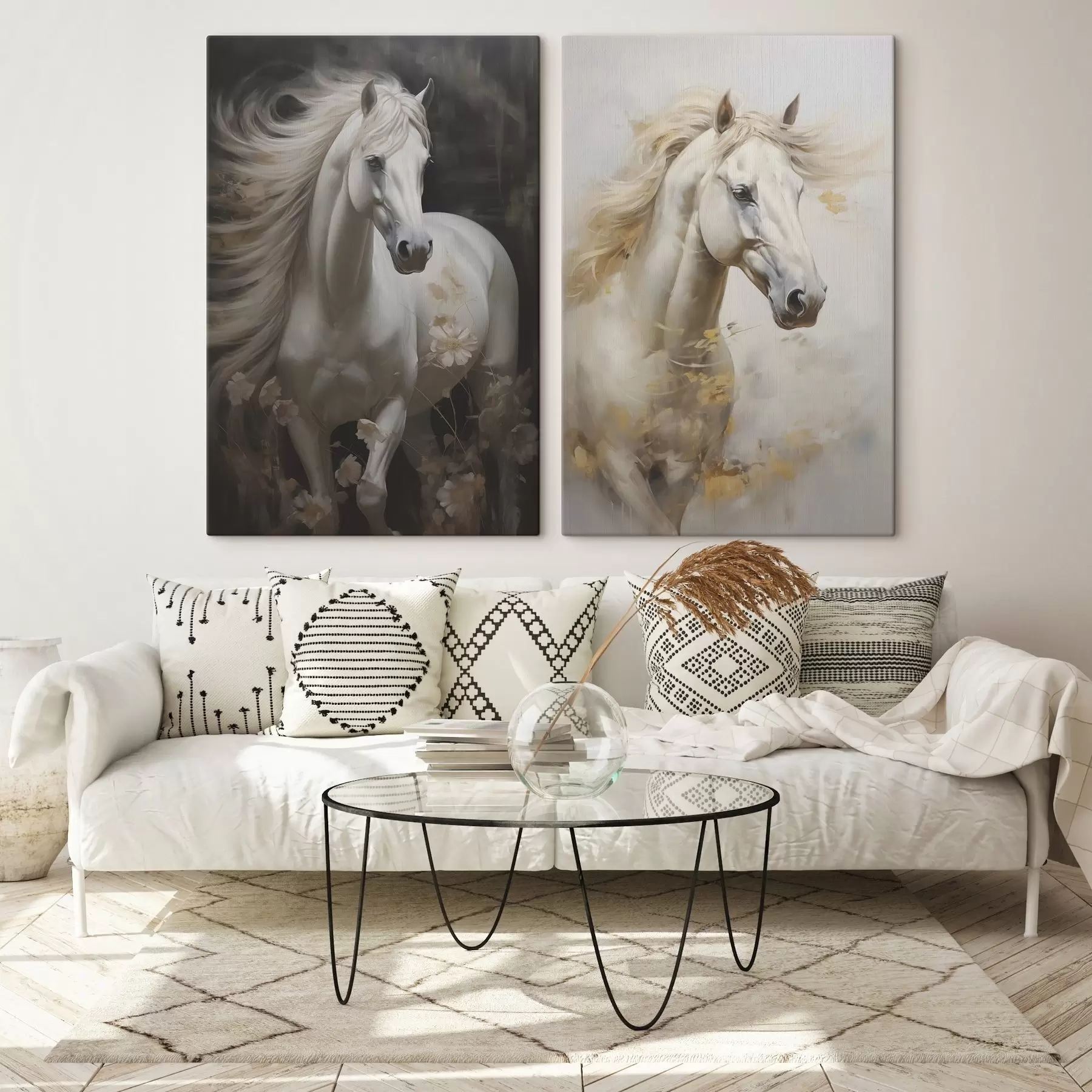 Obraz Napodobování malby koně Č. m01000