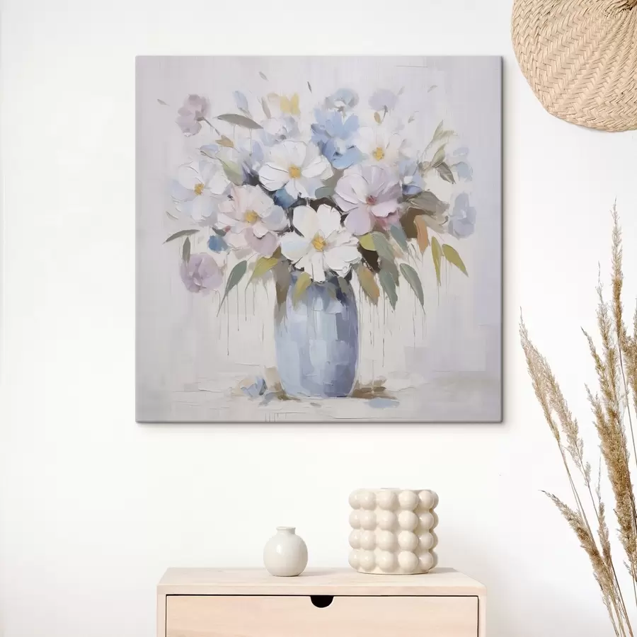 Obraz Květiny ve váze, imitace obrazu Č. s46714