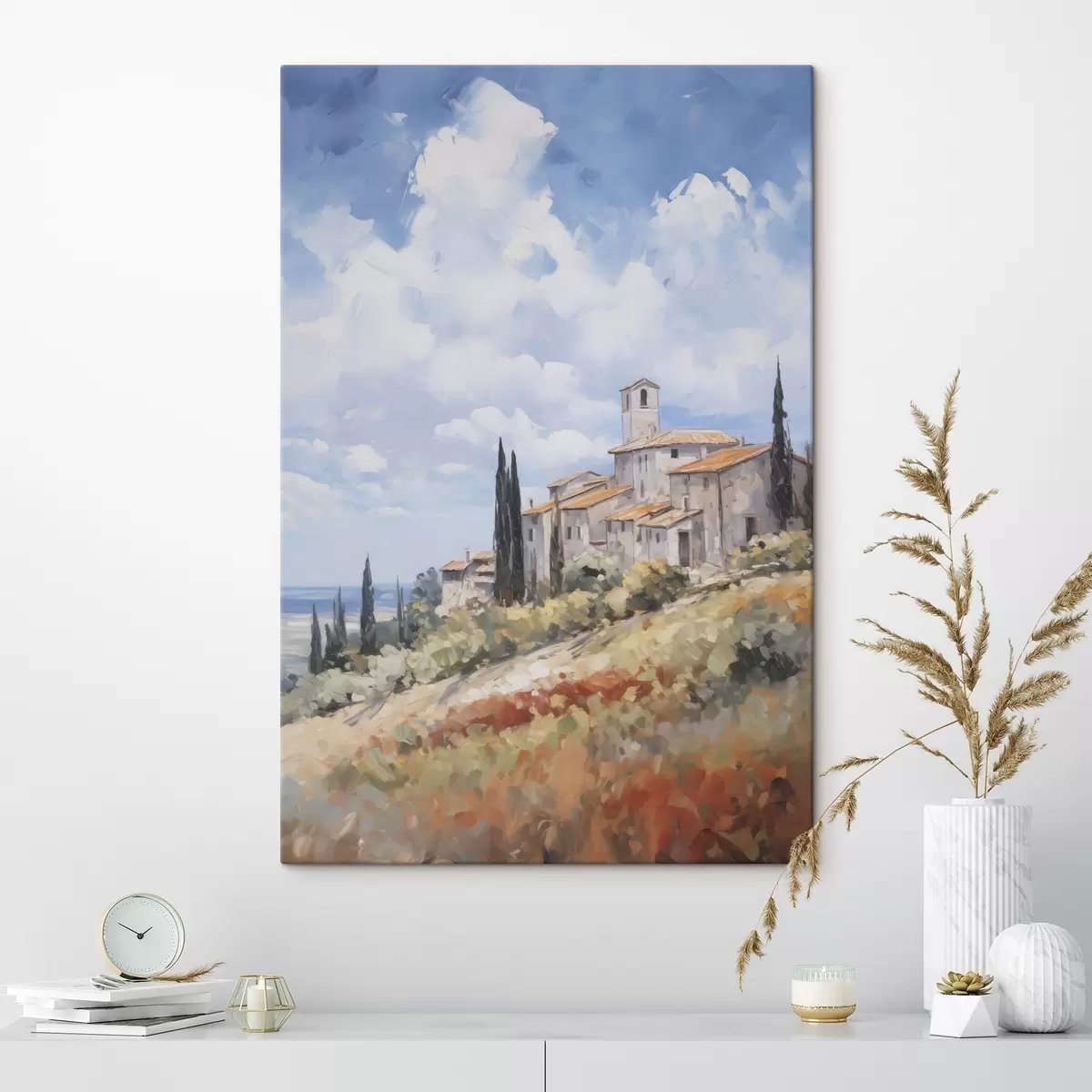 Obraz Napodobení venkovské krajiny v malířství Č. s46716